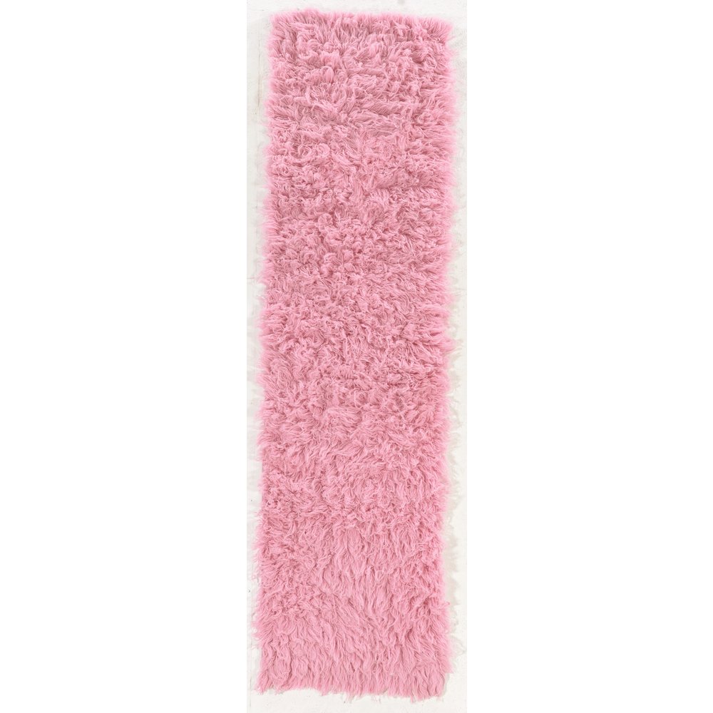 New Flokati 1400gram PastelPink 2.4x8.6, Rug. Picture 1
