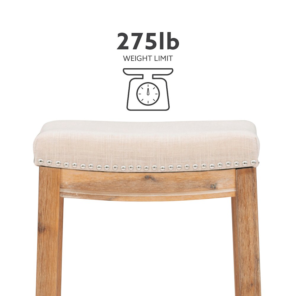 Claridge Acacia Counter Stool. Picture 13