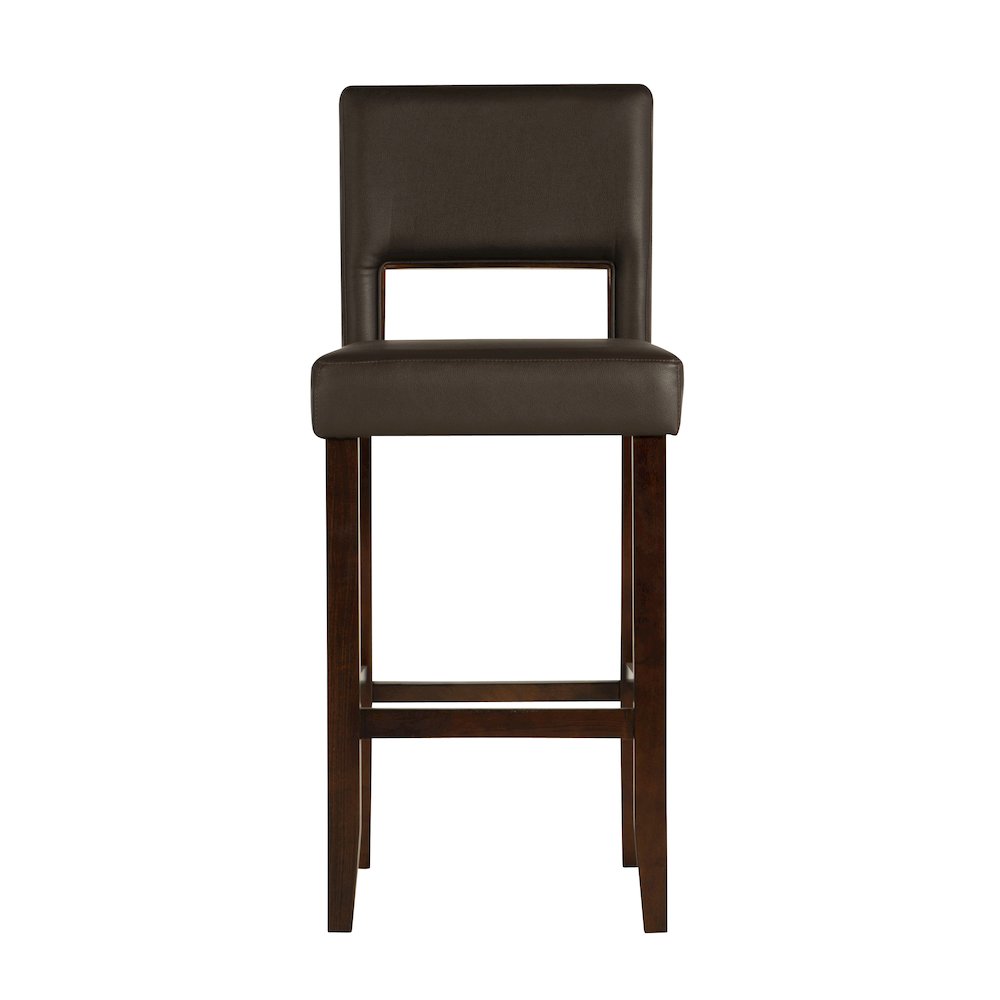 Vega Bar Stool Brown 30. Picture 1