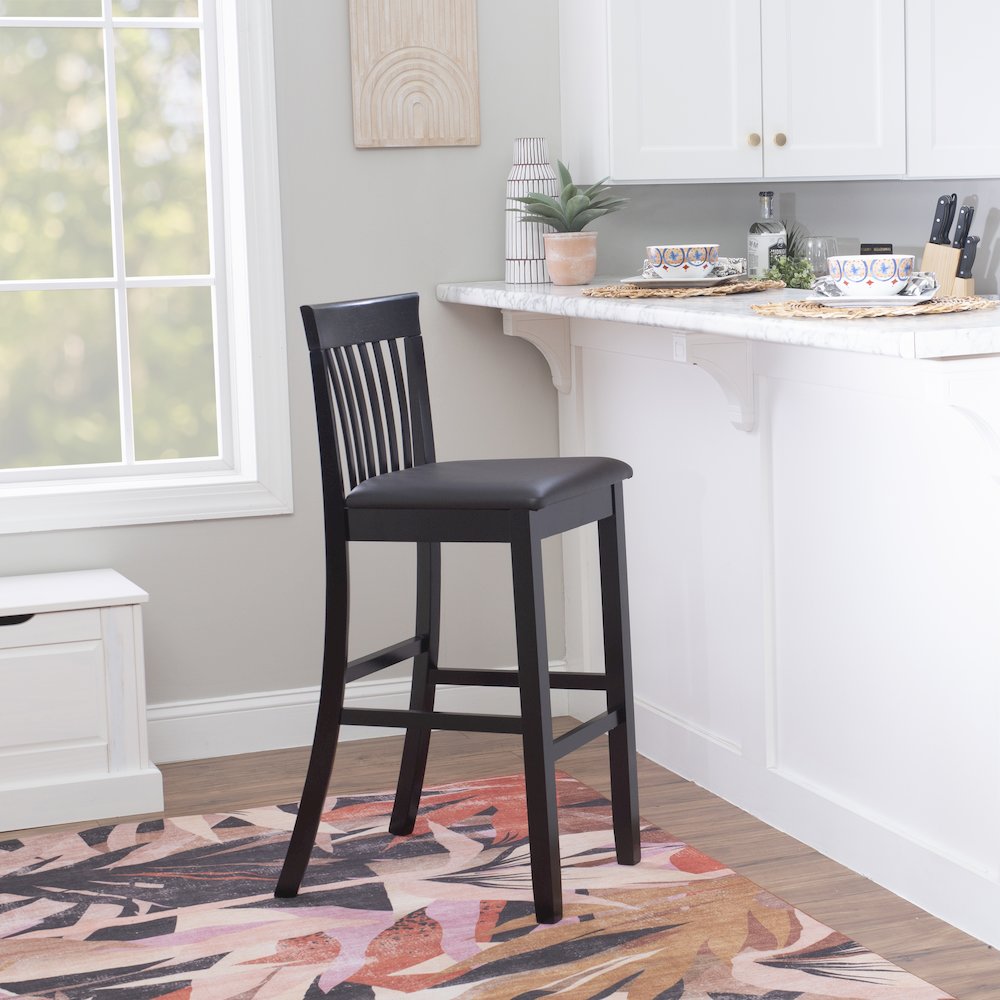 Torino 30 In Craftsman Bar Stool. Picture 3