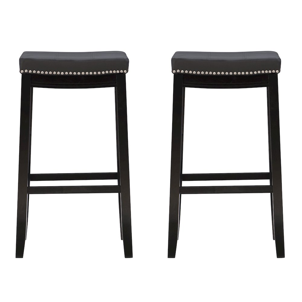 Claridge 2 Pk Black Bar Stool. Picture 2