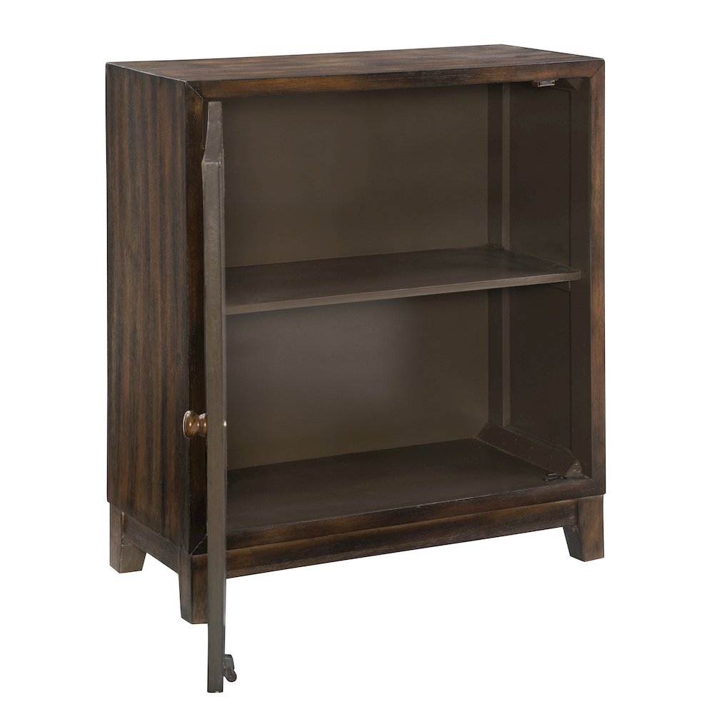 Grace Accent Cabinet Dark Brown. Picture 1