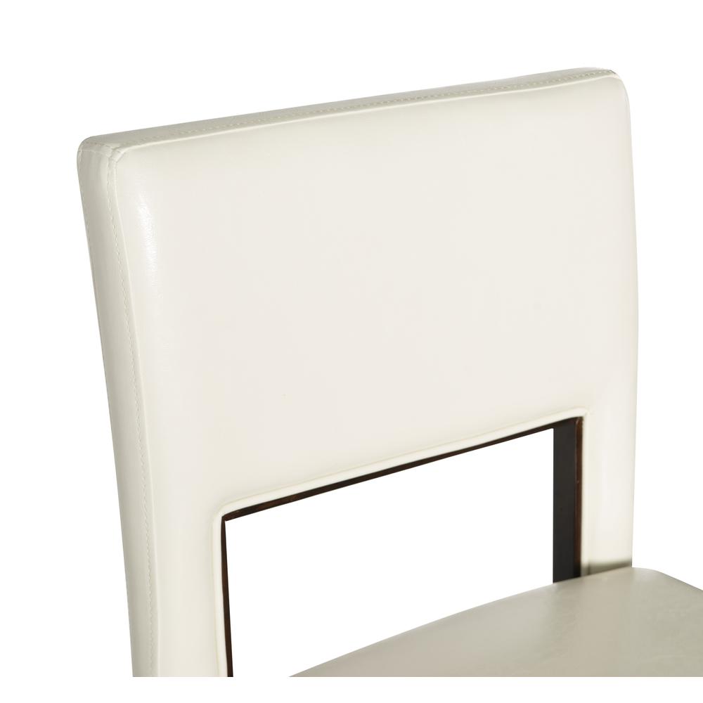 Vega Bar Stool White 30. Picture 4