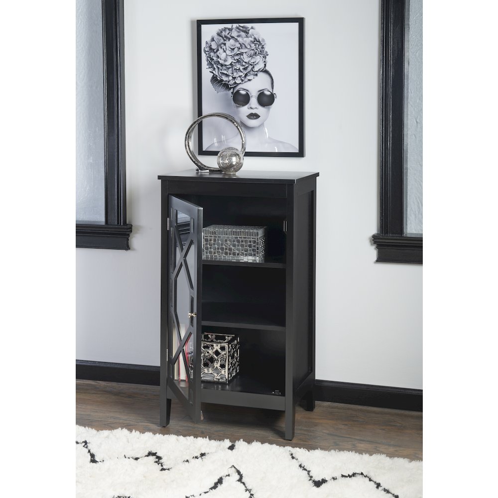 Fetti Black Small Cabinet. Picture 4