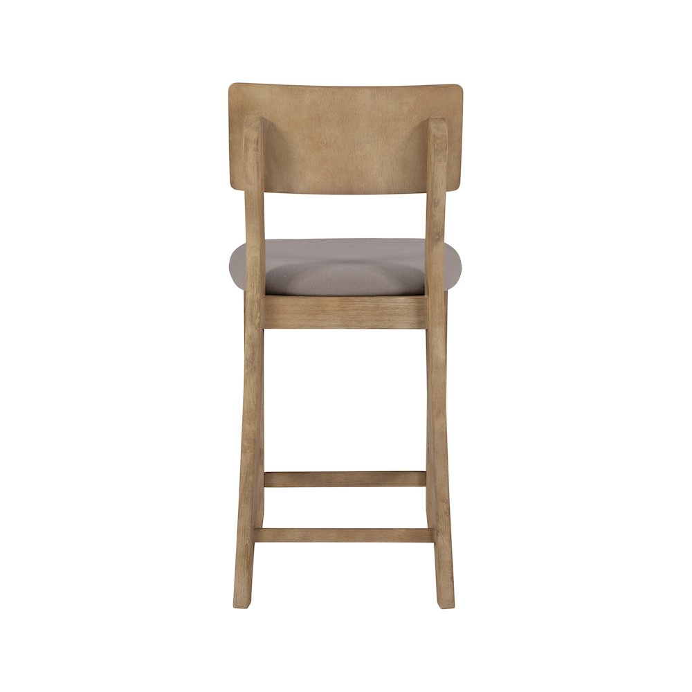 Jordan 24 In Gray Wash Counter Stool. Picture 7