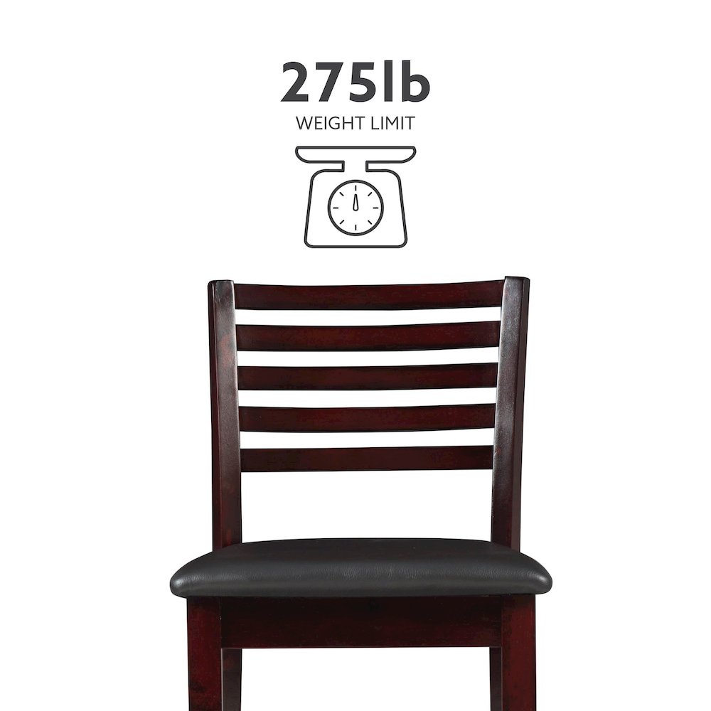 Triena 30 In Ladder Bar Stool. Picture 13