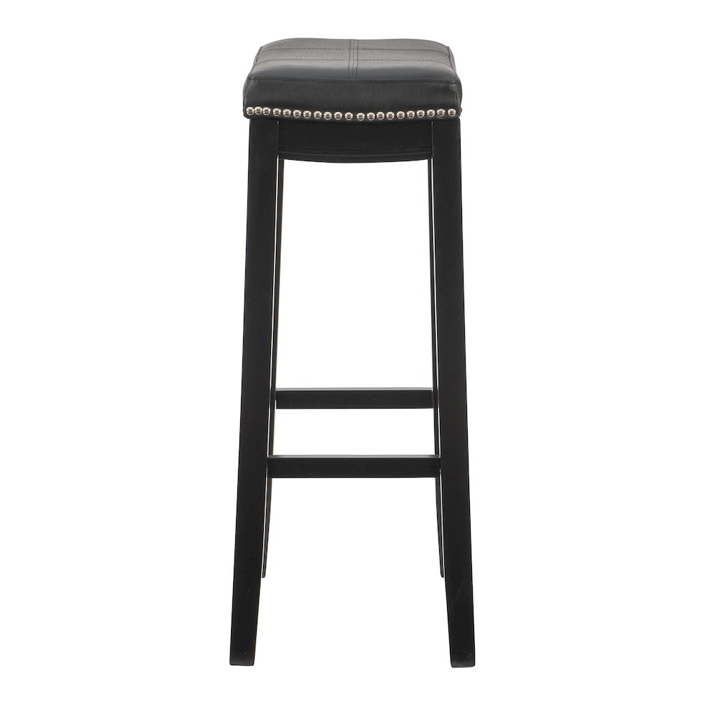 Claridge Black Barstool. Picture 6