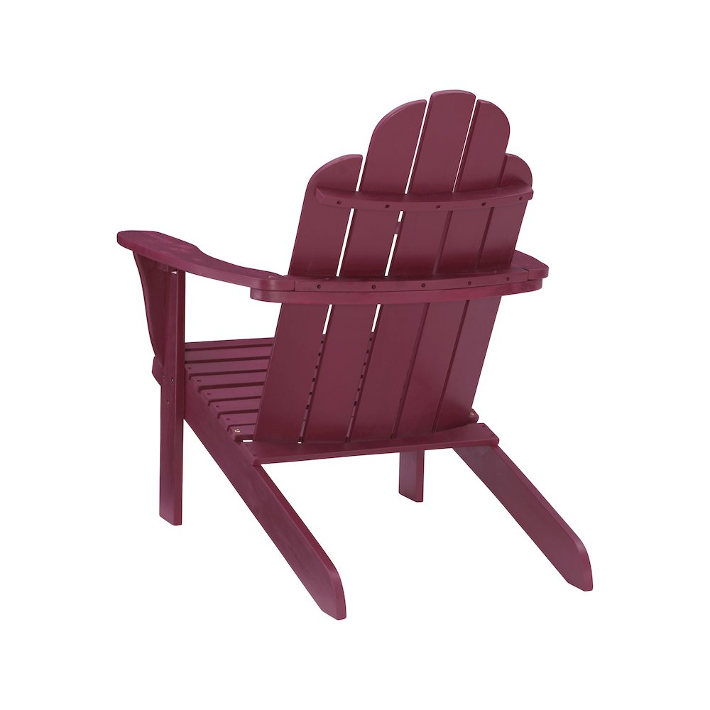 Red Adirondack Chair. Picture 8
