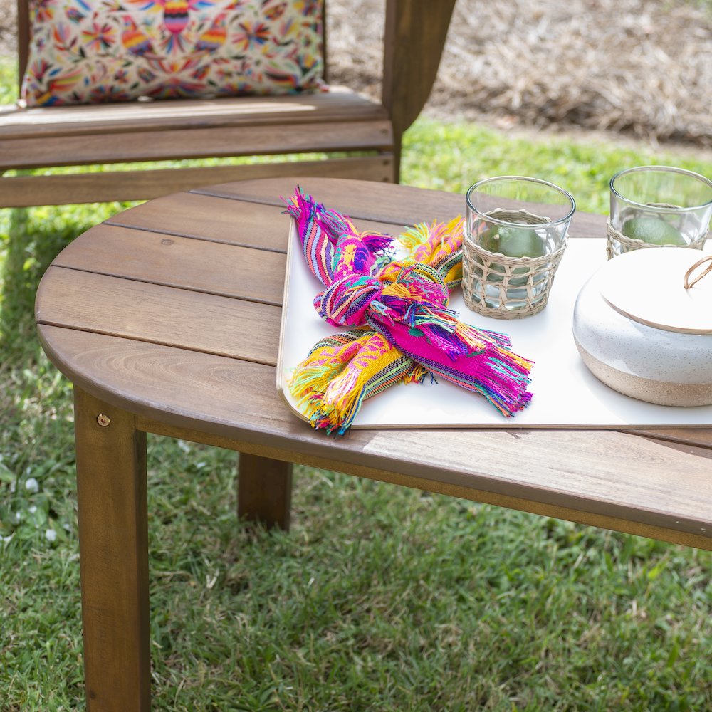 Adirondack Acorn Coffee Table. Picture 3