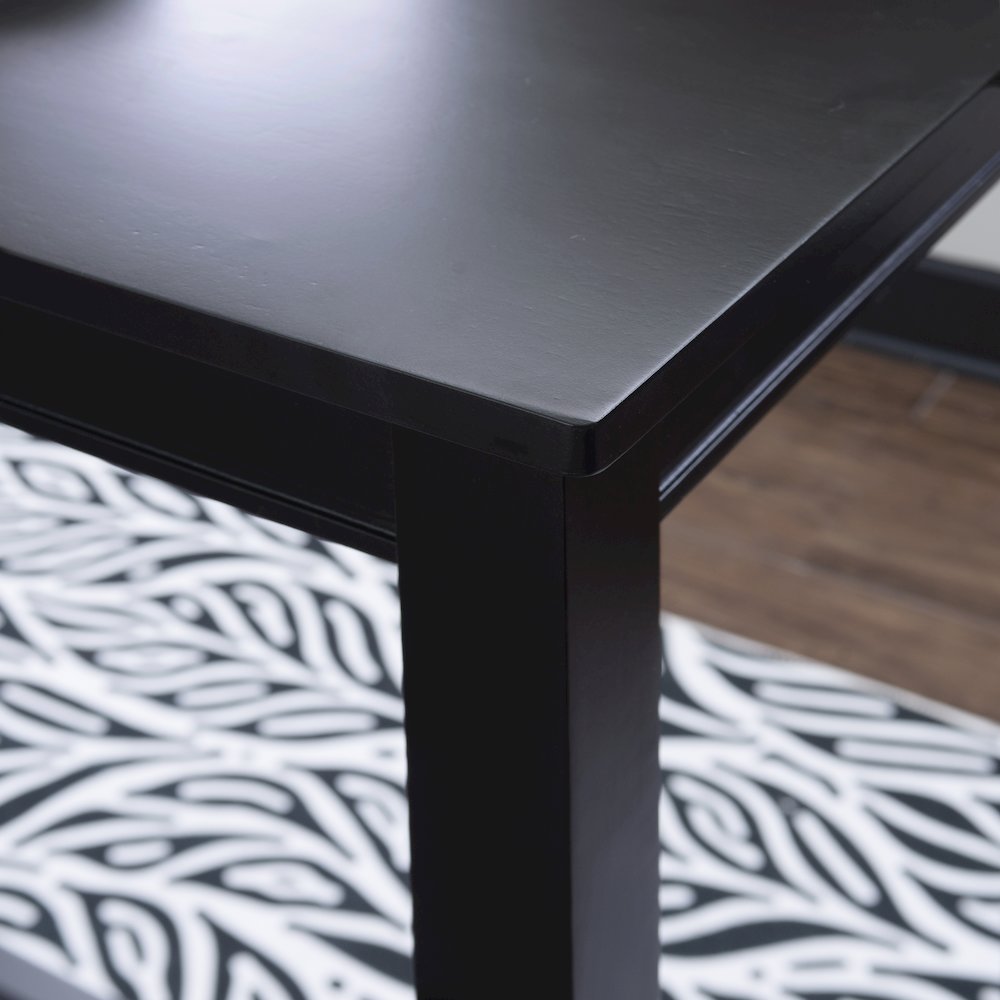 Claridge Bar Pub Table Black. Picture 4