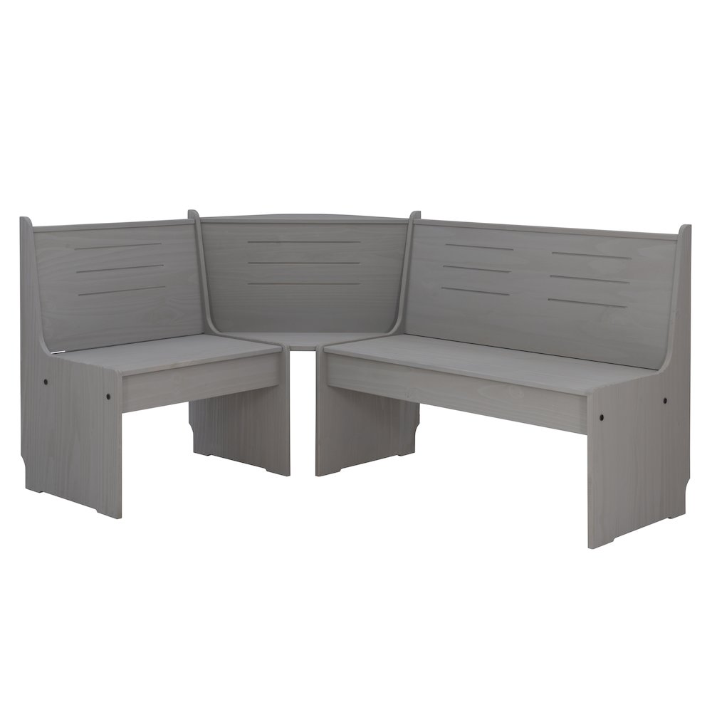 Waldron Corner Nook Set Grey Kit. Picture 2