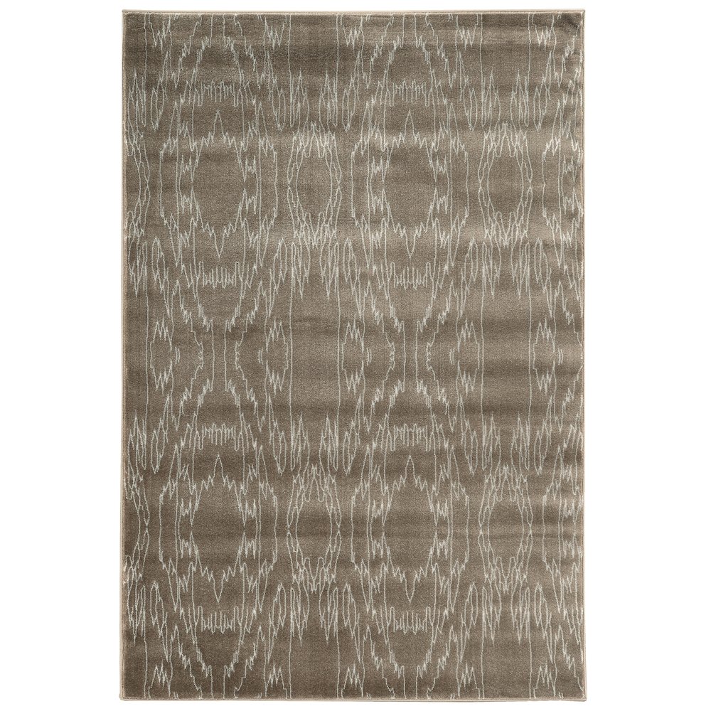 Prisma Electric Dark Brown&White 5.3x7.6, Rug. Picture 1