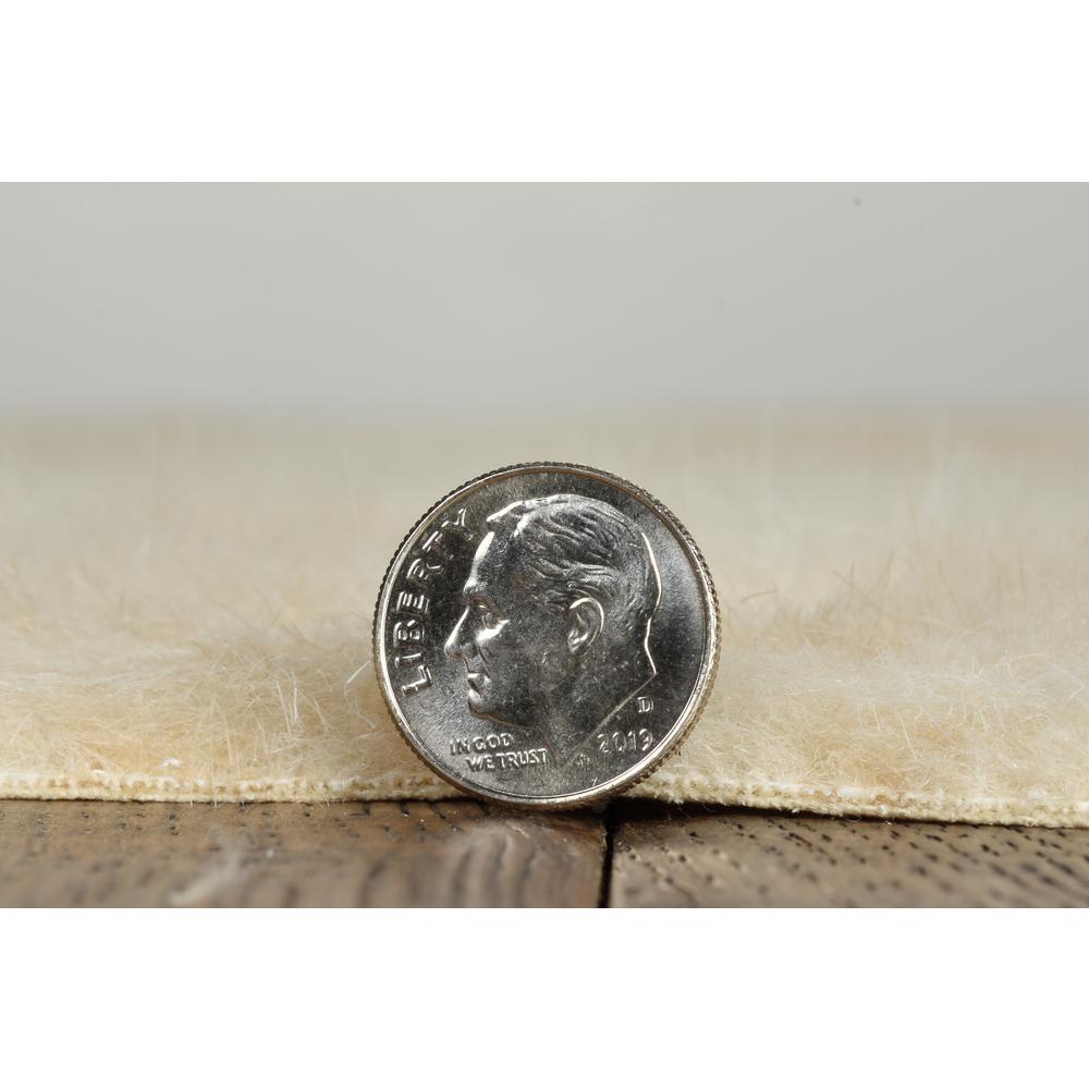 FAUX COW HIDE MINI IVORY, Rug. Picture 6