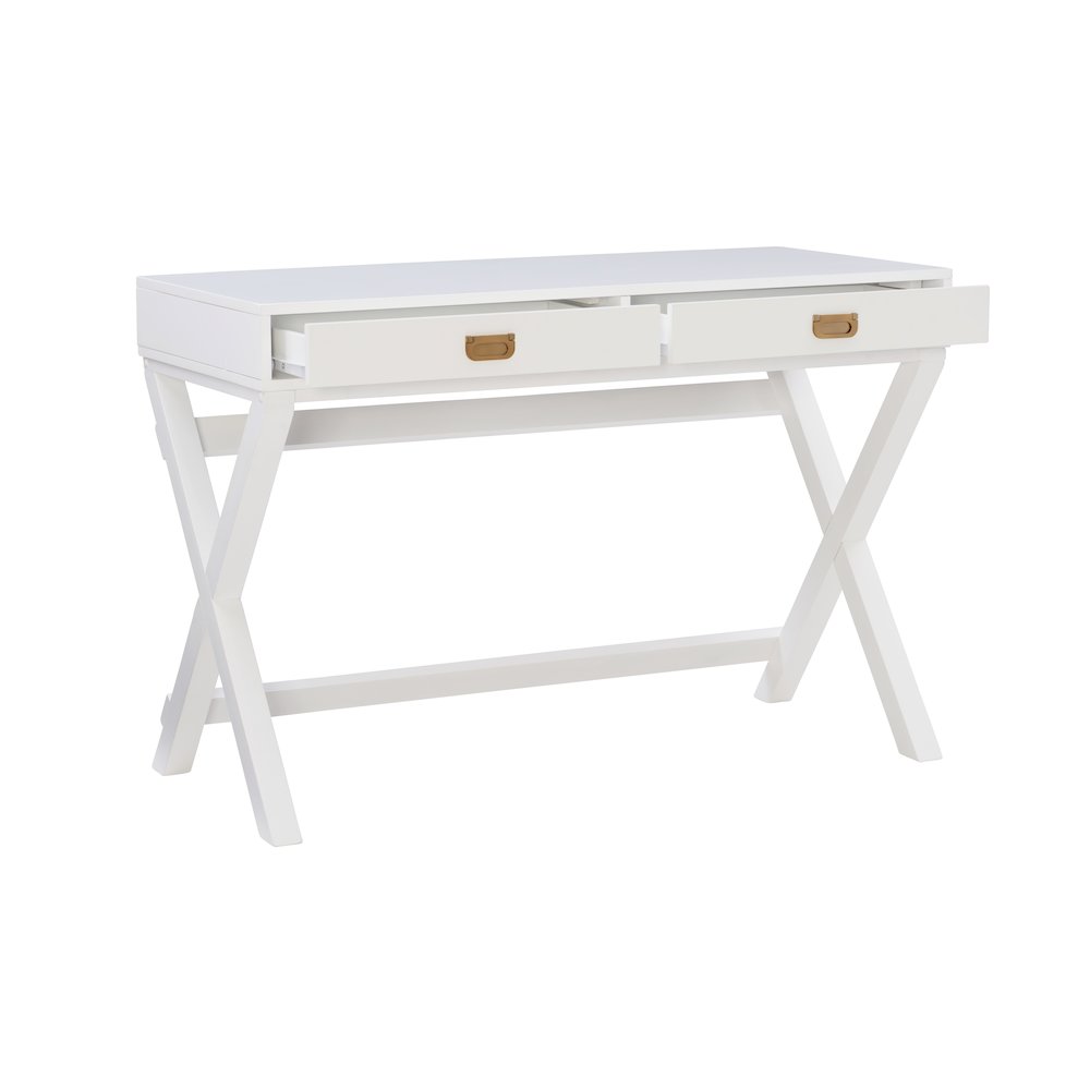 Peggy White Writing Desk. Picture 1