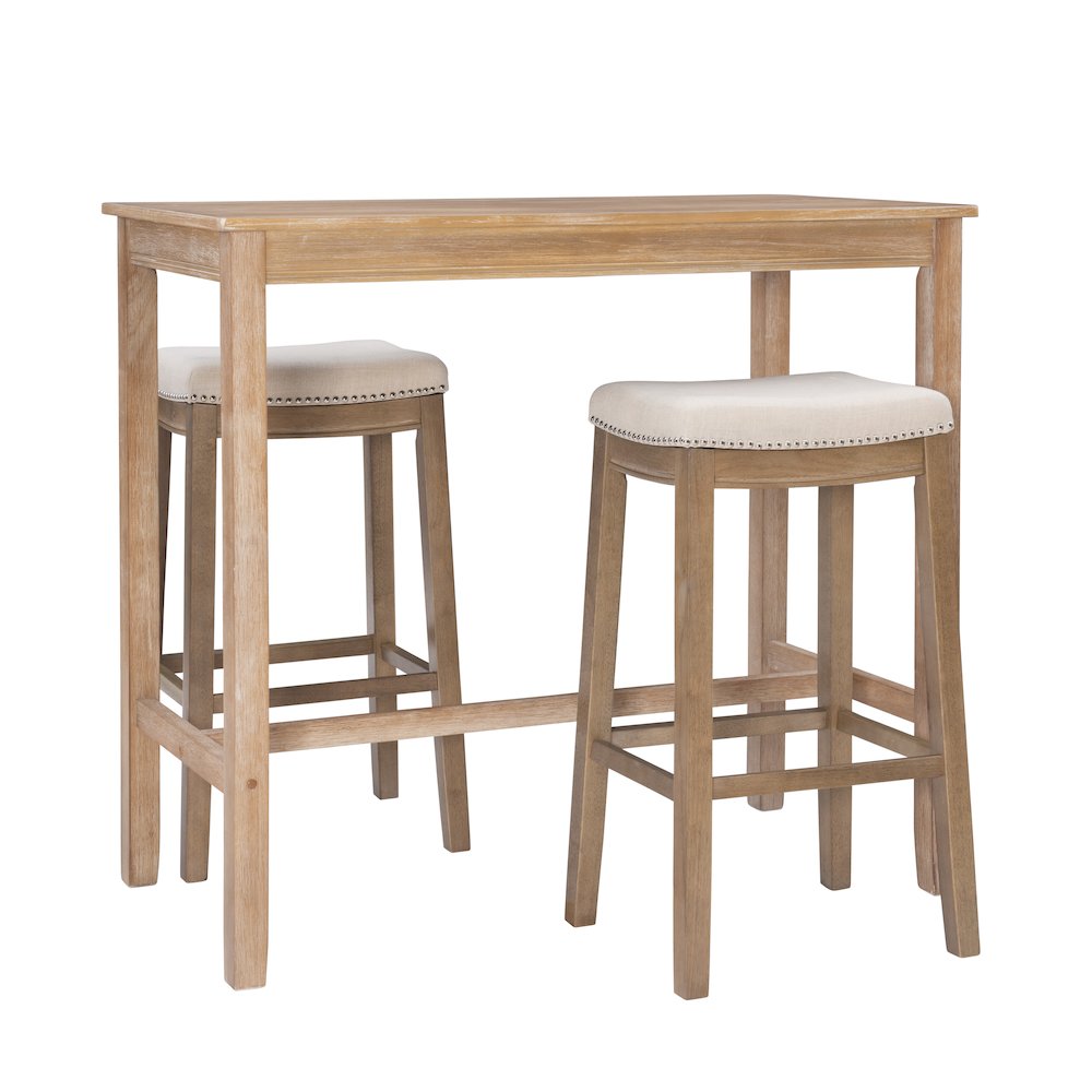 Claridge 3Pc Bar Set Natural. Picture 1