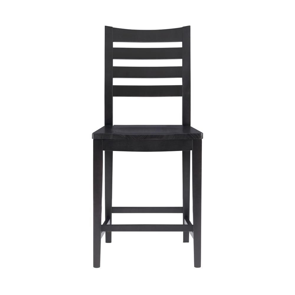 Flynn Counter Stool Black Set Of 2. Picture 11