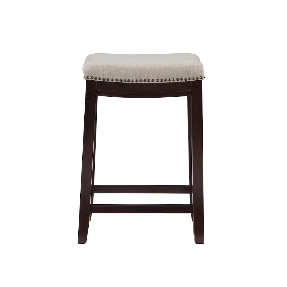 Claridge Linen Counter Stool. Picture 2