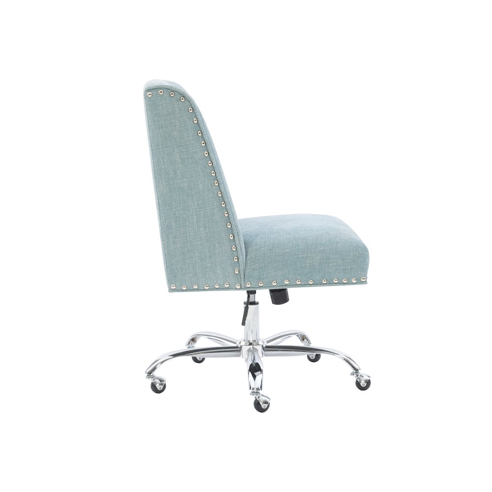 Draper Office Chair, Aqua. Picture 5