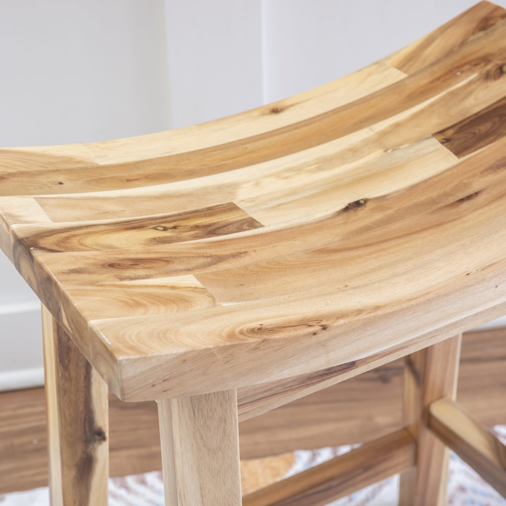 Dale Saddle Counter Stool. Picture 4