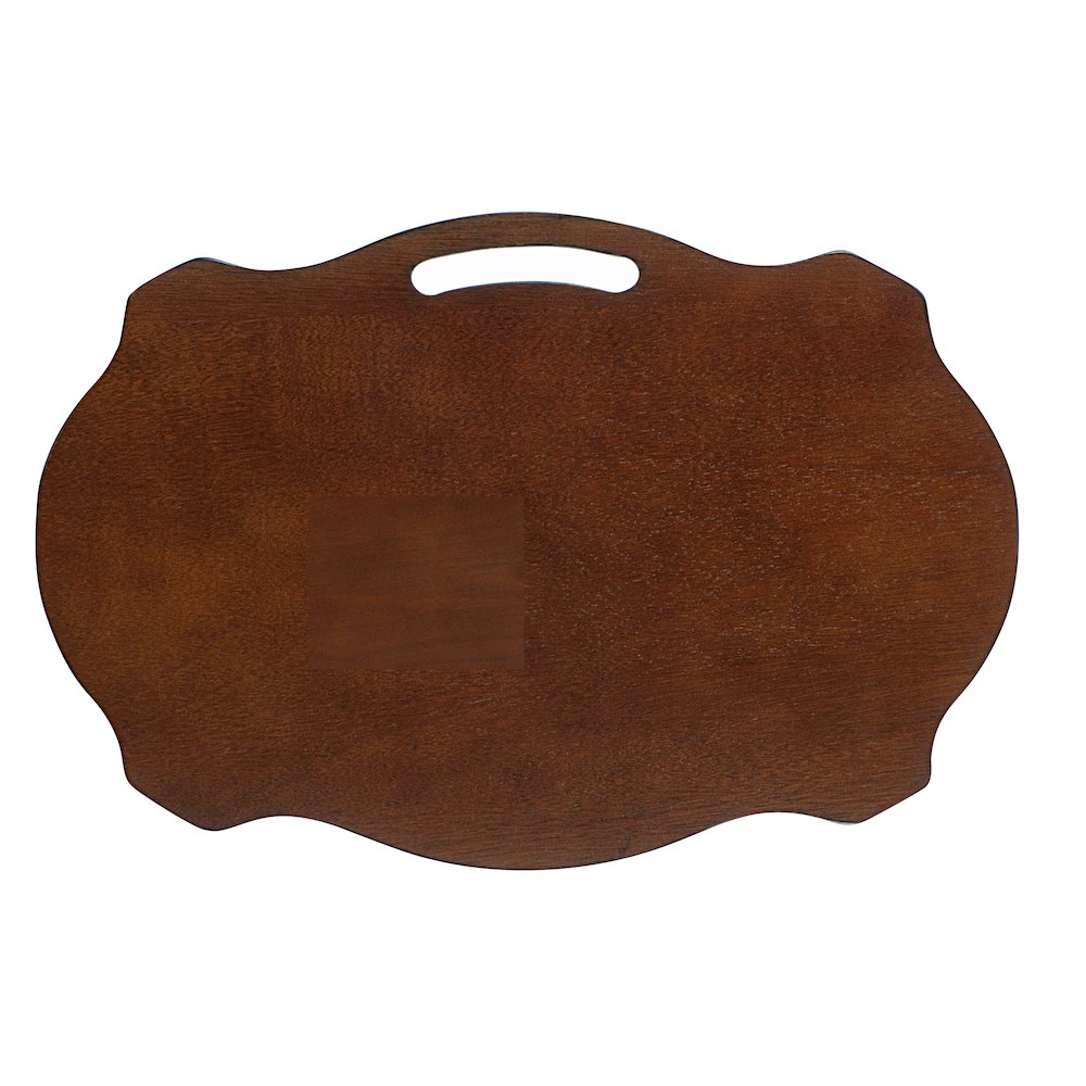 Serpentine Black Tray Table. Picture 10