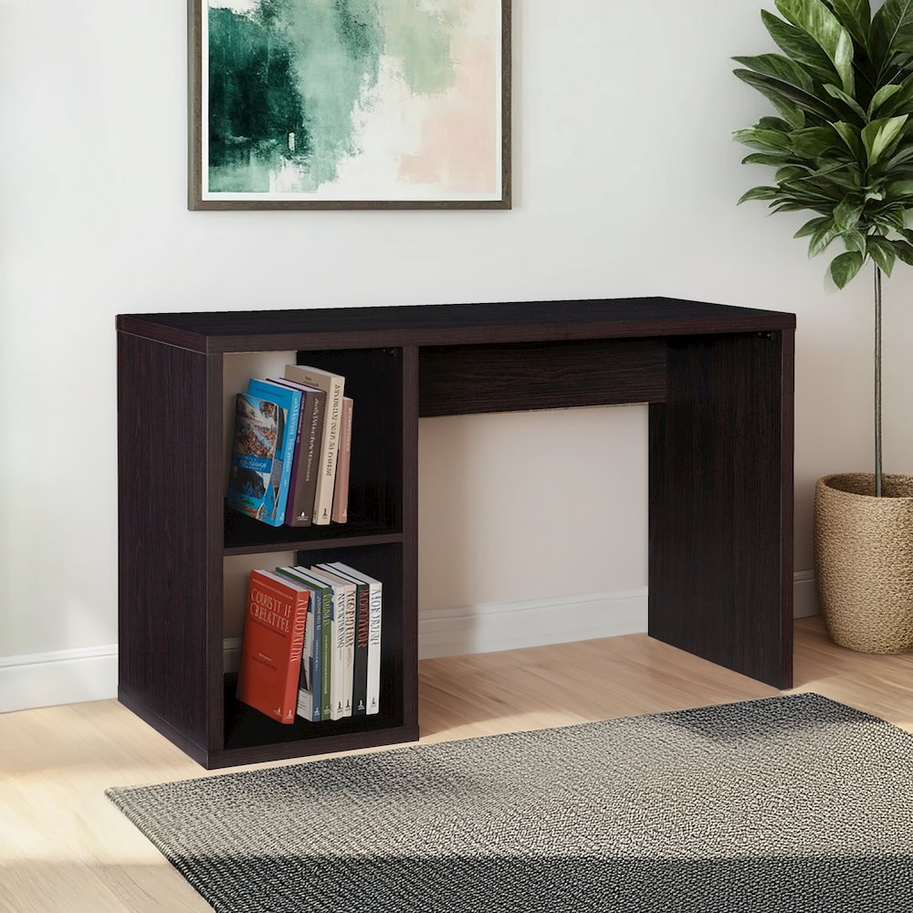 Galli 2 Cube Desk Espresso. Picture 3