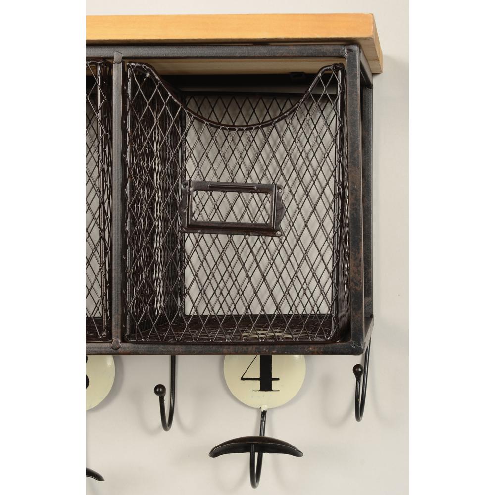 Distressed Wall Storage Organizer. Picture 5