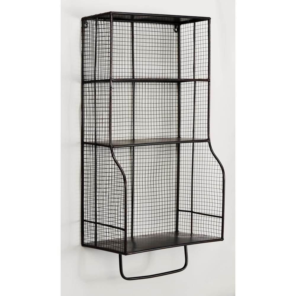 Distressed Wall Storage Organizer. Picture 2
