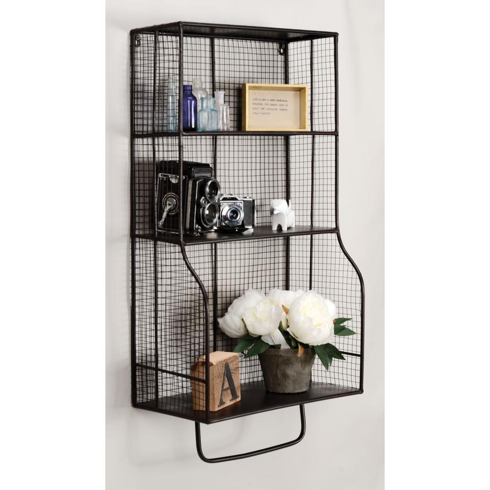 Distressed Wall Storage Organizer. Picture 4