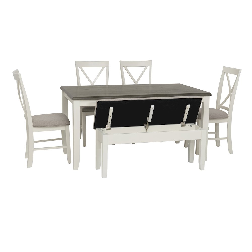 Jane Grey 6 Piece Dining Set. Picture 1