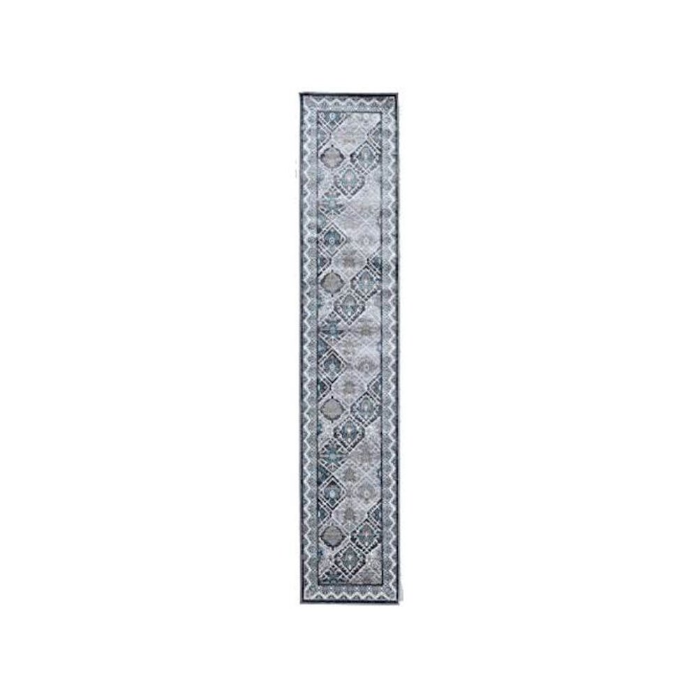 Vintage Belouch Grey & Charcoal 2x10, Rug. Picture 1