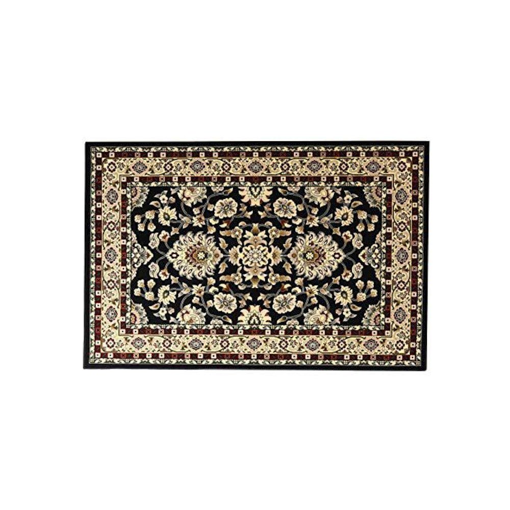Persian Treasures Isphahan Black 9x12, Rug. Picture 1