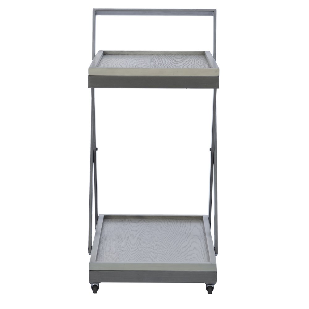 Elinore Bar Cart Pebble Gray. Picture 4