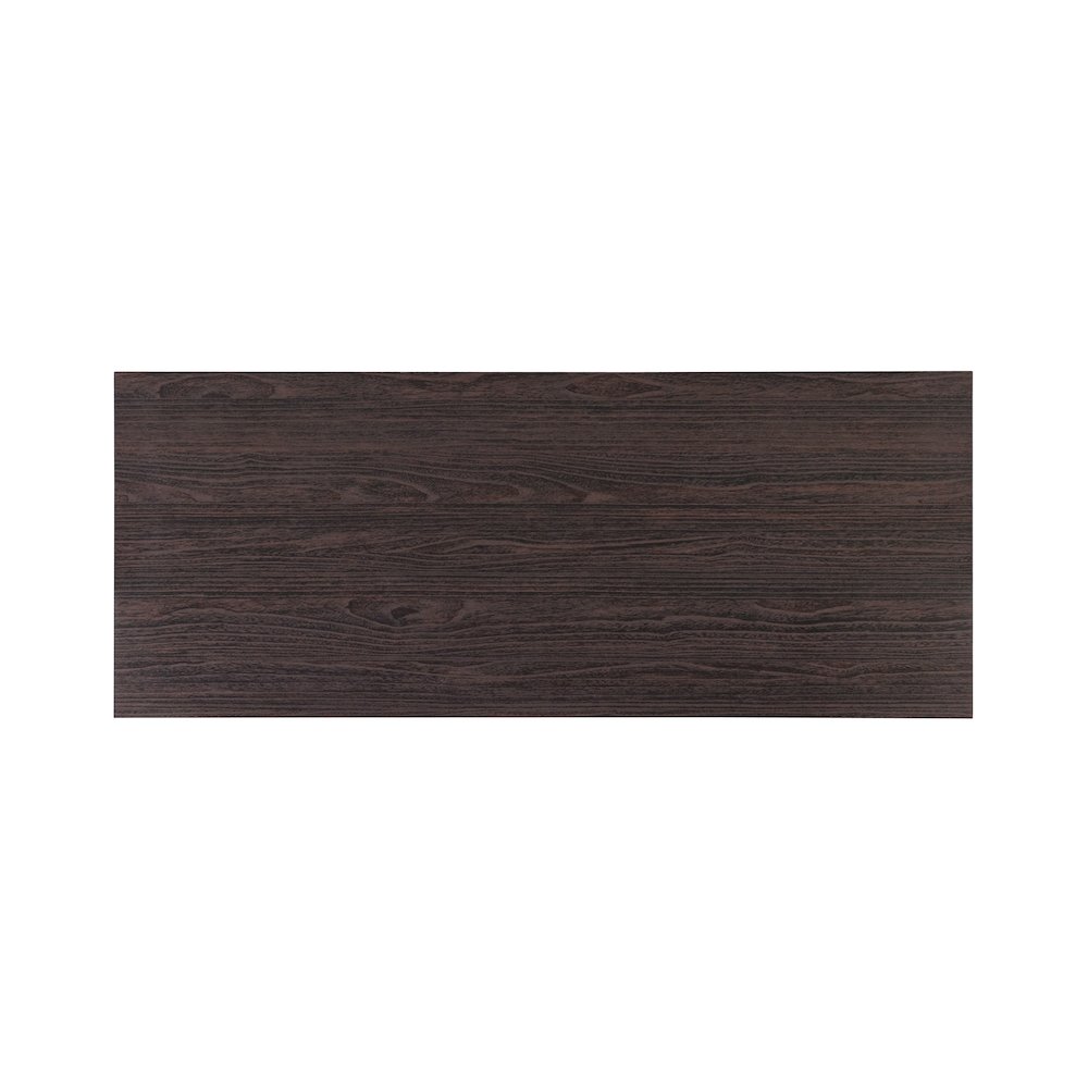 Galli 2 Cube Desk Espresso. Picture 7