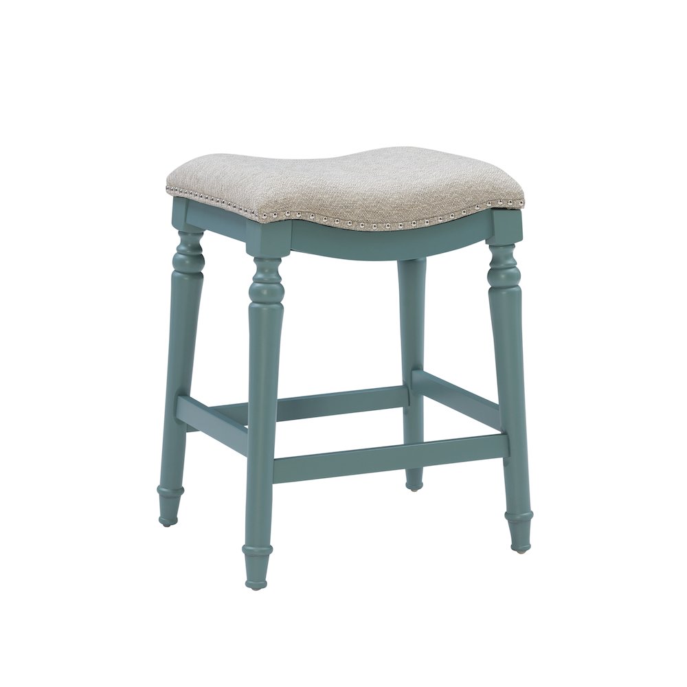 Hayes Counter Stool Blue. Picture 8
