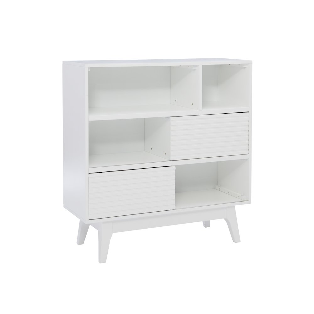 Ripples Bookcase White. Picture 1