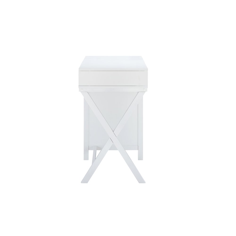 Peggy Side Storage Desk White. Picture 7
