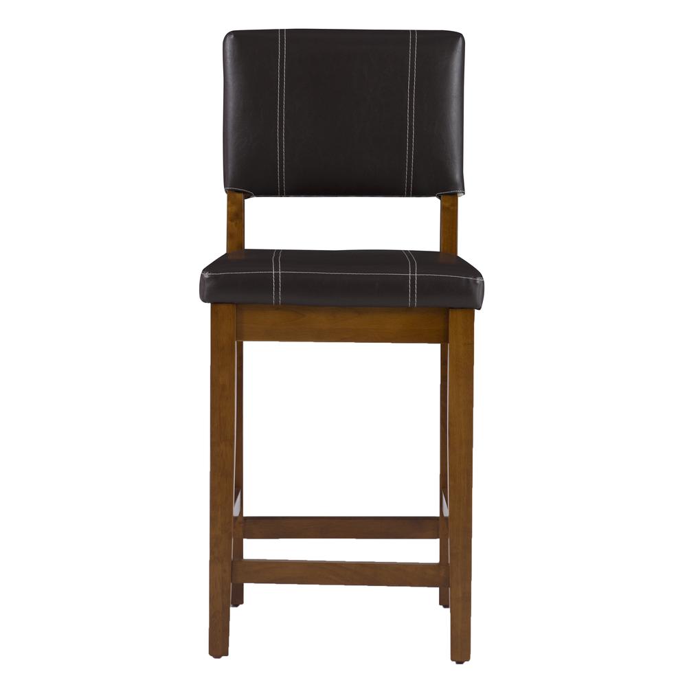 Milano Counter Stool Brown 24. Picture 2