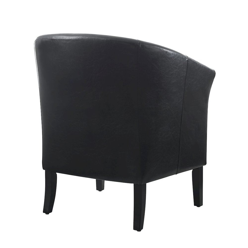 Simon Black Club Chair. Picture 6