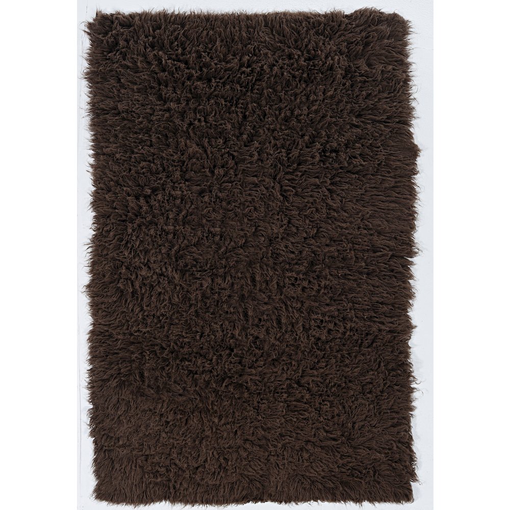 New Flokati 1400gram Cocoa 2.4x4.3, Rug. Picture 1