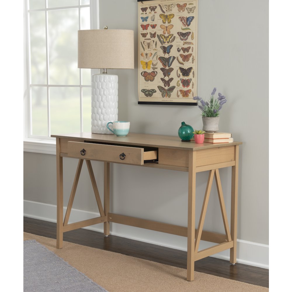 Titian Driftwood Desk. Picture 4