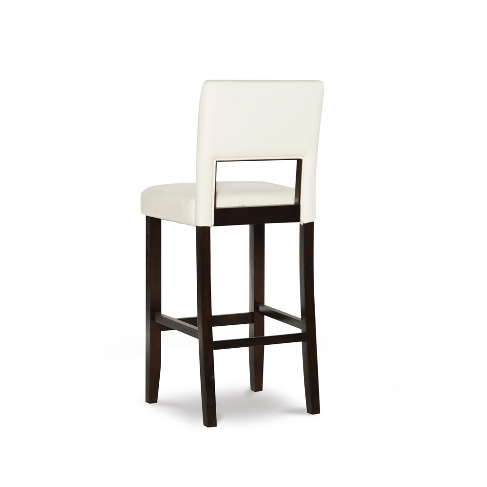 Vega Bar Stool White 30. Picture 3
