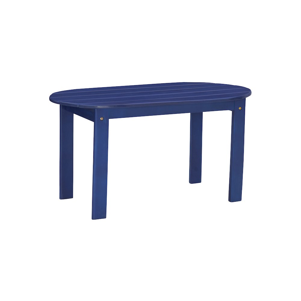 Adirondack Coffee Table Blue. Picture 5