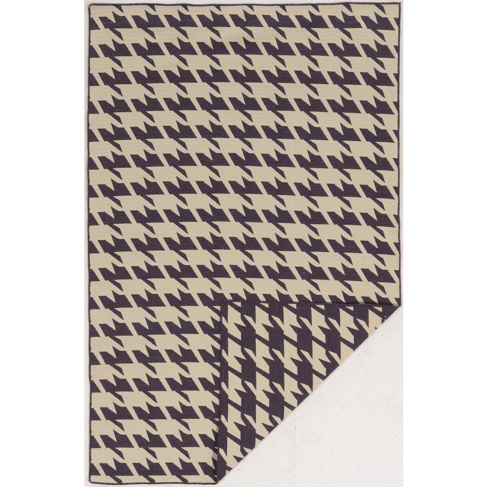 SalonikaReversibleHoundstooth Purple 5x8, Rug. Picture 3