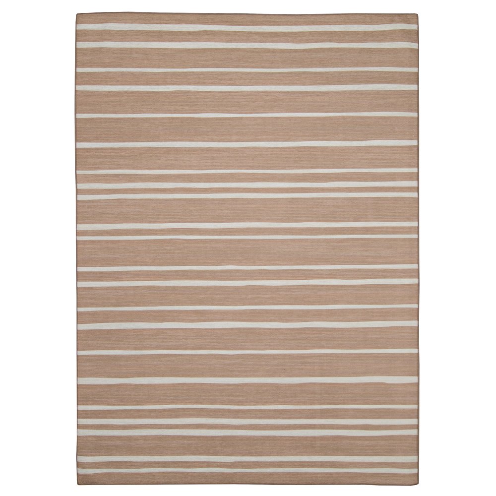 Outdoor Washable Weston Tan & Ivory 7' X 9', Rug. Picture 4