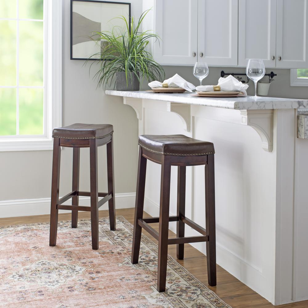 Claridge 2Pk Brown Bar Stool. Picture 4