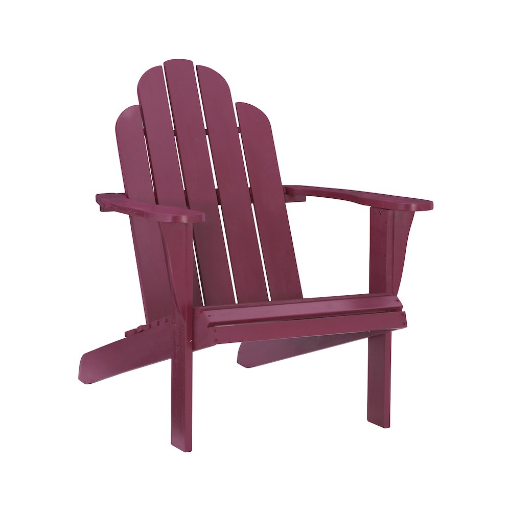 Red Adirondack Chair. Picture 6