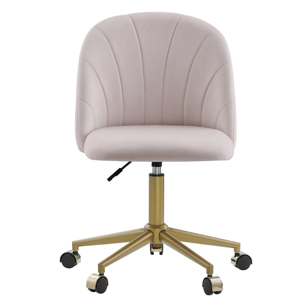 Adalynn Desk Chair Blush Pink. Picture 2