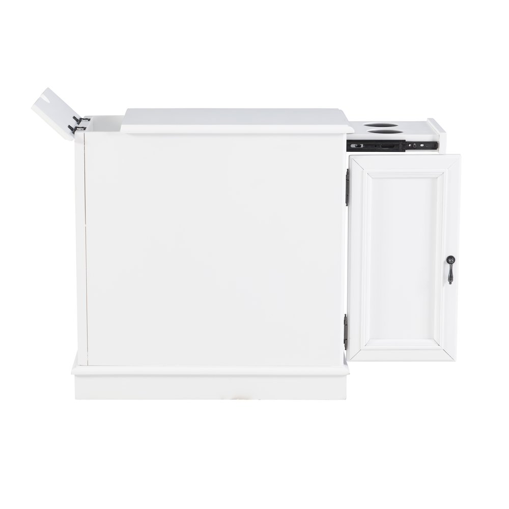 Butler White Accent Table. Picture 8