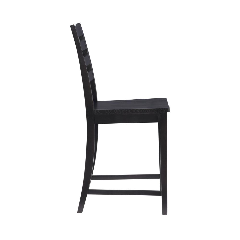 Flynn Counter Stool Black Set Of 2. Picture 12