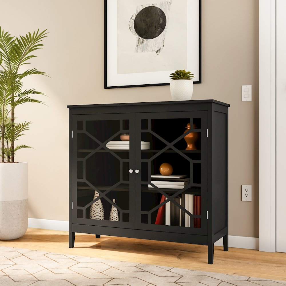 Fetti Black Large Cabinet. Picture 6